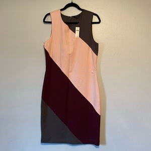 New with tag banana republic Midi dress size 12 thick material and inside lining